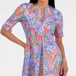 Gretchen Scott Designs Colorful Floral Dress
